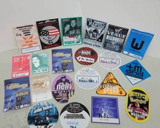Music and Event Backstage Passes