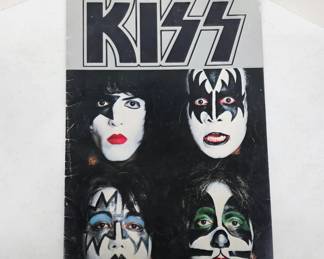 KISS Band Tour Program Booklet