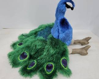 Folkmanis Peacock Puppet Plush