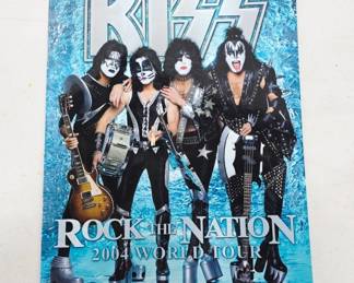 	KISS 2004 Rock The Nation Tour Program