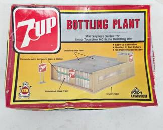 	7UP Bottling Plant Model Kit, HO Scale