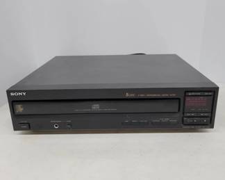 	Sony 5-Disc Compact Disc Player
