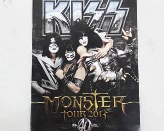 KISS Monster Tour 2013 Program