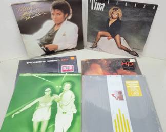 	Vinyl Record Lot Featuring Various Artists
