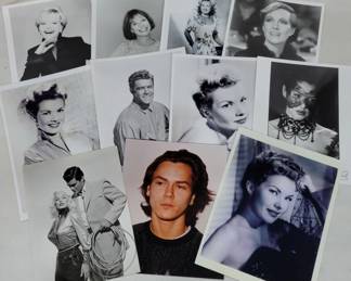 Vintage Celebrity Publicity Photos