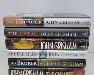 	John Grisham hardcover books