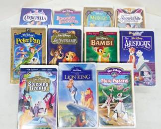 Disney VHS Tapes