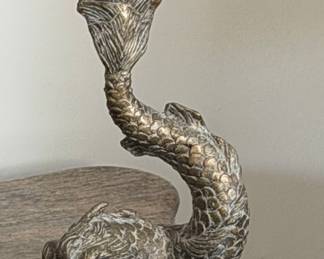 Maitland Smith koi  statue