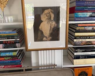 Antique British etching