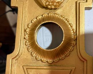 Solid brass door plate