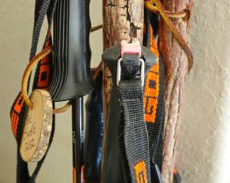 Youth ski poles and walking stick