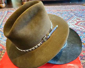 Men's custom made hat by Kirkpatrick, hat maker to celebrities.