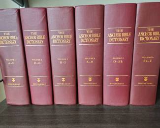 Complete set of The Anchor Bible Dictionary