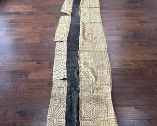 Kuba cloth, raffia palm, Congo