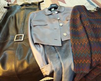 Left: Marni Milano Italy, Center: Gianna Versace, Right: Misssoni. All size 8-10