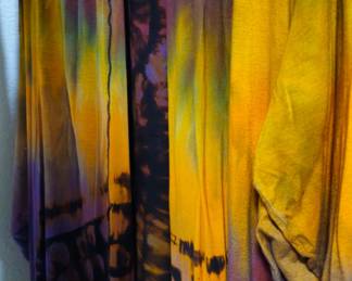 Hand-dyed ombre  jacket by Art of Cloth. XL