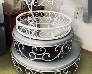 large and small Cake Stands
