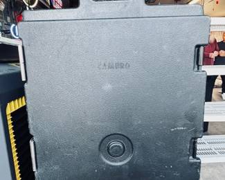 Cambrio, used for transporting hot food, Great for catering.