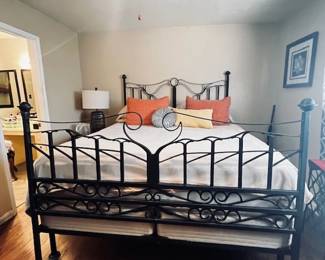 African Crafted hand made bed King Size Bed, Mattress not included. made in Lome Togo Africa.