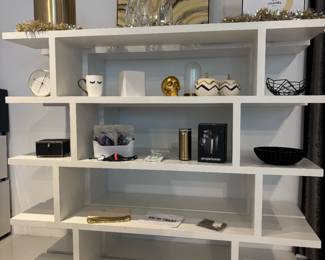 custom solid wood bookshelf