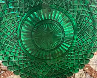 Vintage Anchor Hocking Cake Plate