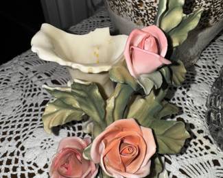 Karl Ens Vase Pink Flowers 