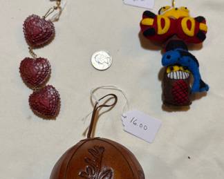 3 ornaments choice. Prices as marked in picture. Buy it now.