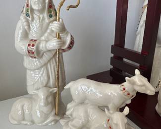 Lenox Shepherd, and sheep $45 ea buy it now