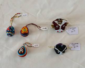 Native American Beaded Ornaments. See pics for prices. Buy it now.
