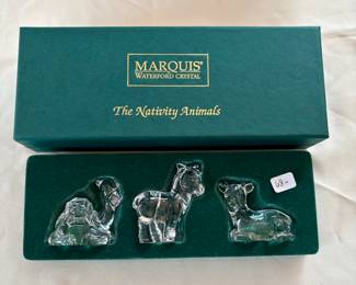 Waterford Marquis Nativity Collection. See picture. Choice. Buy it now.