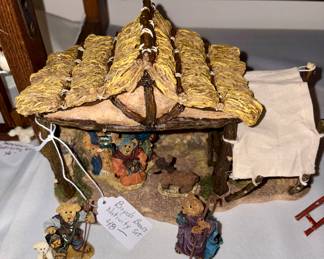 Charming Boyd’s Bears Nativity Set. Perfect for a child’s room. Buy it now. $48