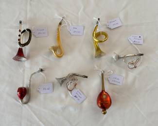 Vintage misc ornaments. Germany. Mercury glass (?) . See pics for pricing. Choice. Buy it now