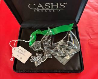 Cash’s Irish Crystal ornament. $16. Buy it now.