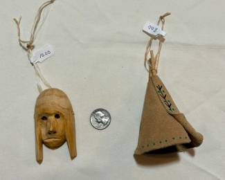 Primitive Native American ornaments. Price as marked. Choice. Buy it now.