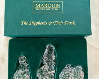 Waterford Marquis Nativity Collection. See picture. Choice. Buy it now.