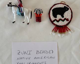 Zuni Beaded ornaments. Choice $20. Buy it now