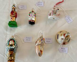 Glass ornaments. See pics for pricing. Choice. Buy it now