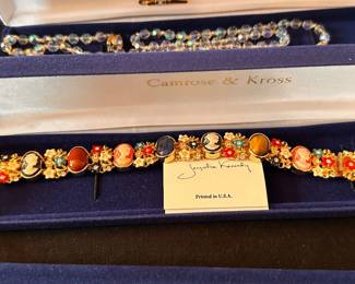 Camrose and Kross Jackie Kennedy cameobracelet $85 buy it now