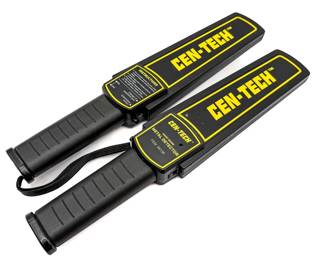 Set Of Two CEN-TECH Metal Detector Wands 94138