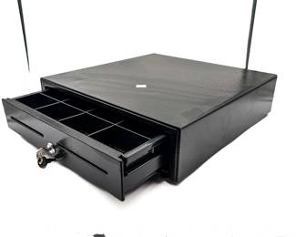 Black Metal Electronic Cash Drawer