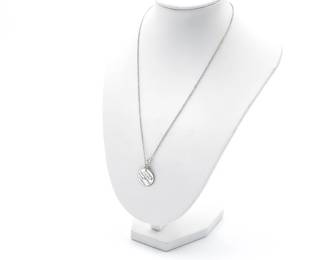 Sterling Silver Inspirational Pendant Necklace