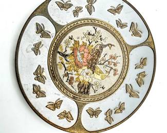 Westland Co. Japan Art of Chokin Decorative Plate