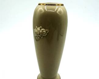 Lenox “Rose Bloom” Embossed Porcelain Vase