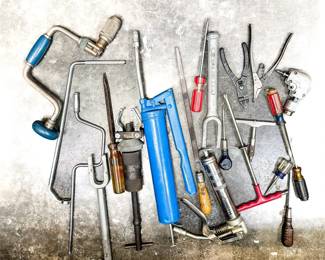 Collection Of Vintage Tools, Including Brands KD Tools, Matco, and Powerbuilt