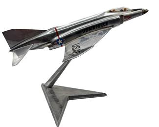 Vintage Fomaer Italy 1/64 Metal McDonnell F-4C Phantom II Desk Model