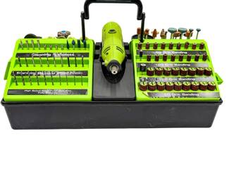 Kawasaki Variable Speed Rotary Tool Kit In Original Tool Box