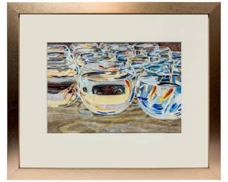 “Light Study” – Signed Jessie Rose (2002) Framed Artwork