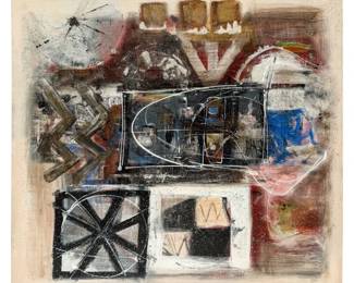 Original Abstract Painting On Canvas