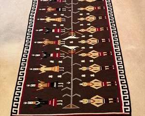 Handwoven Native American Rug/Tapestry