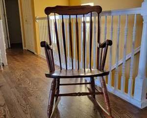 Classic Colonial Bent Bros Rocking Chair